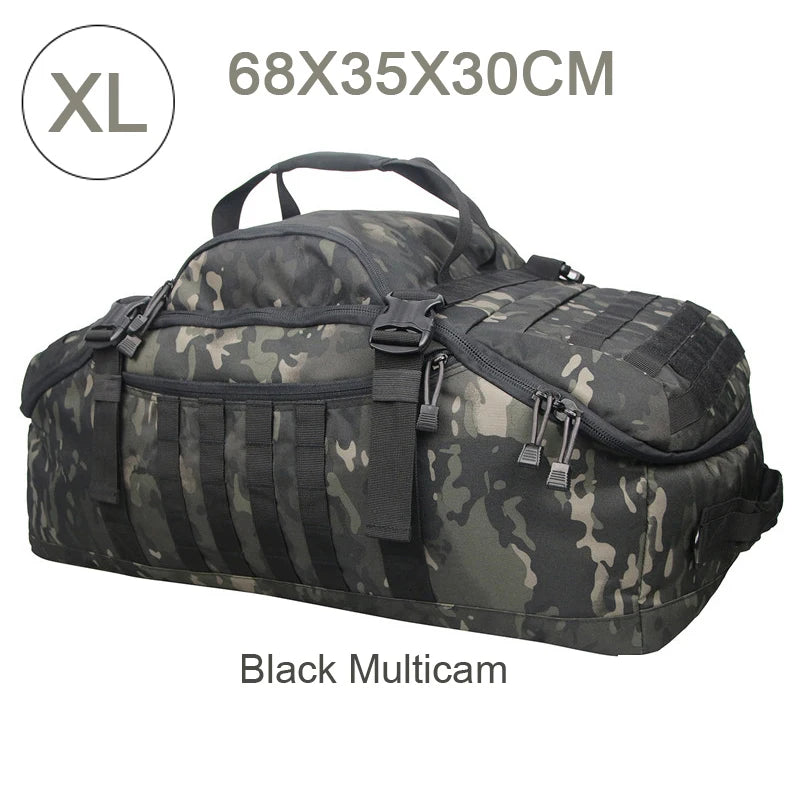 LQARMY Waterproof 3 Way Travel Duffel Bag For Fitness