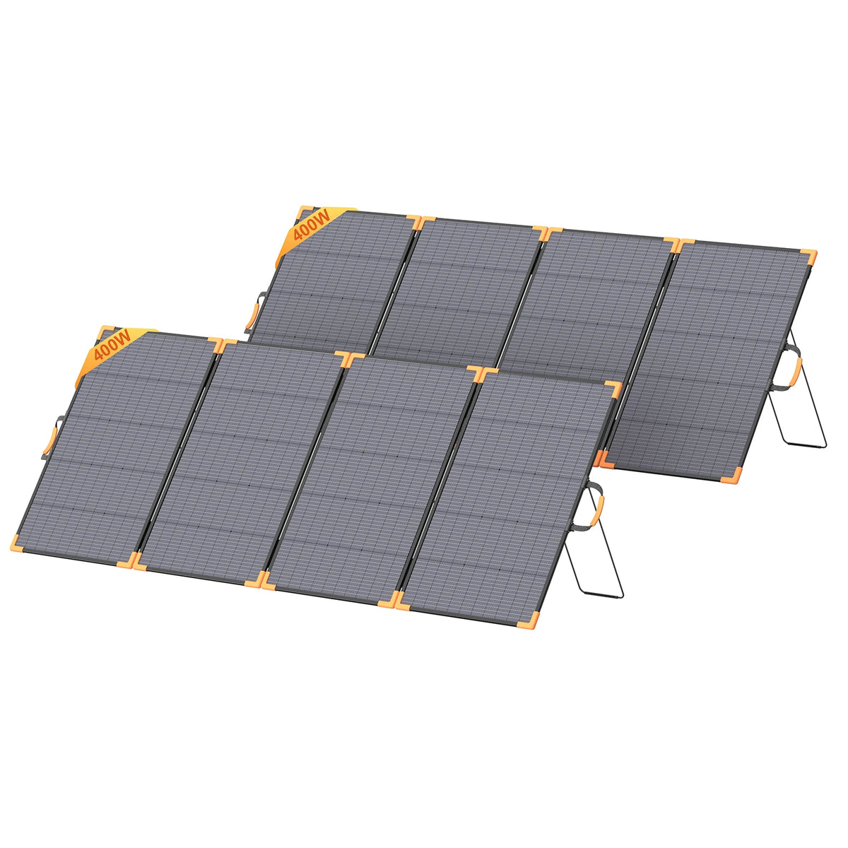 MHPOWOS 400W Bifacial Foldable Solar Panel for Portable Power Stations