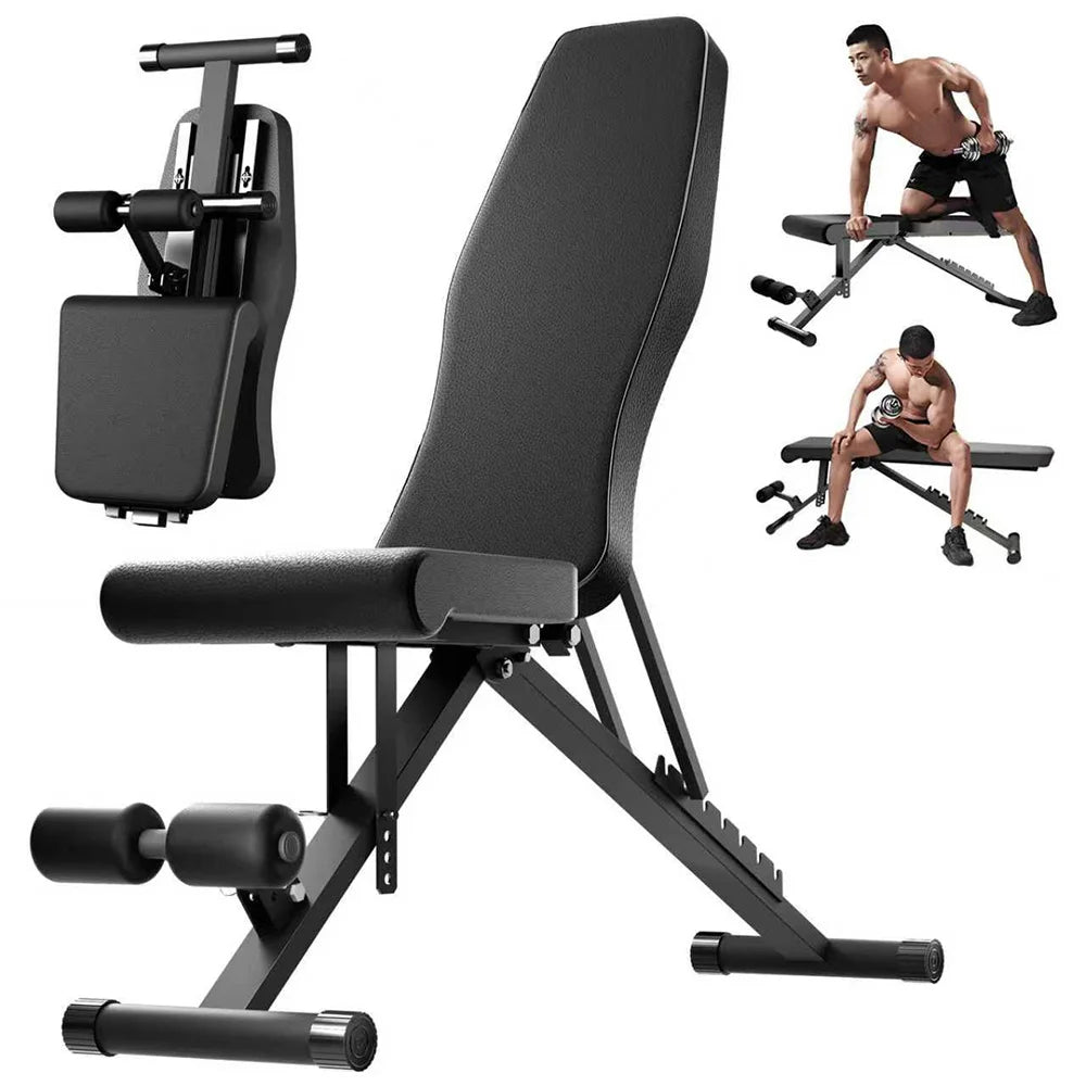 Adjustable Folding Weight Bench for Full Body Strength Training