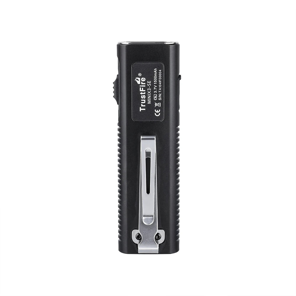 TrustFire Rechargeable EDC Flashlight With White And UV Light
