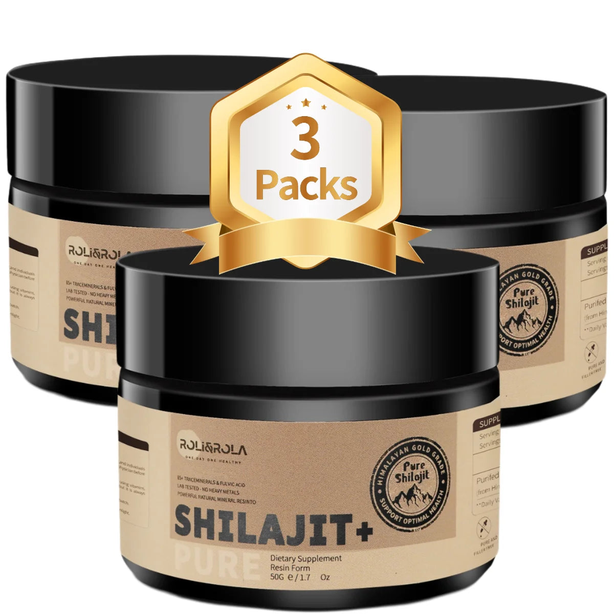 ROLI ROLA Pure Himalayan Shilajit Resin Dietary Supplement