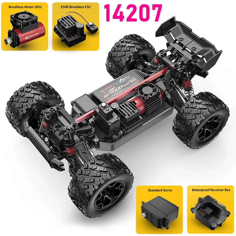 Jyscend Brushless 4WD Off Road Remote Control RC Car