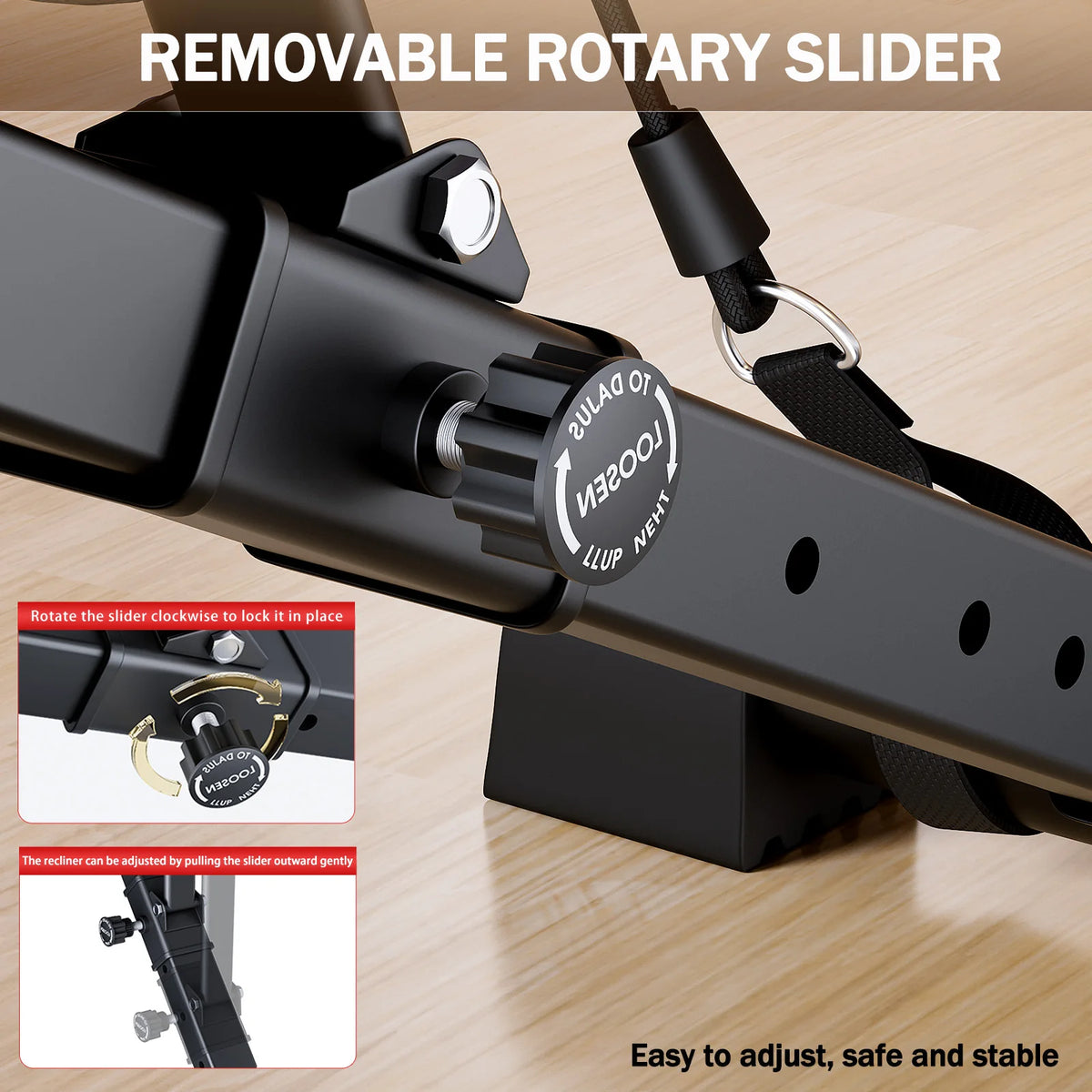 Adjustable Folding Weight Bench for Full Body Strength Training
