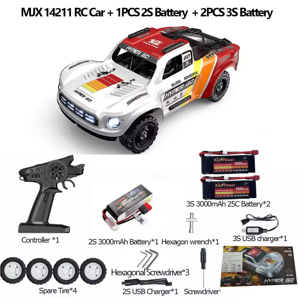 Mjx Hyper Go 14211 Brushless Rc Short Truck Remote Control