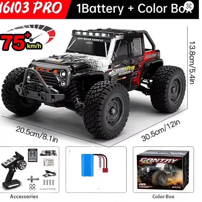 WLtoys High Speed Brushless 4WD Off Road RC Drift Truck