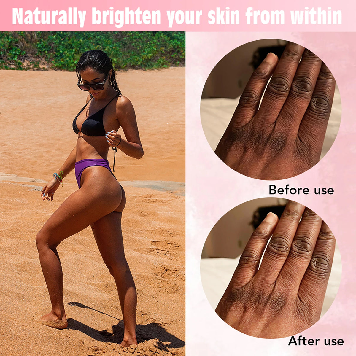 AILKE Vitamin C Glutathione Brightening Body Lotion For Radiant Skin