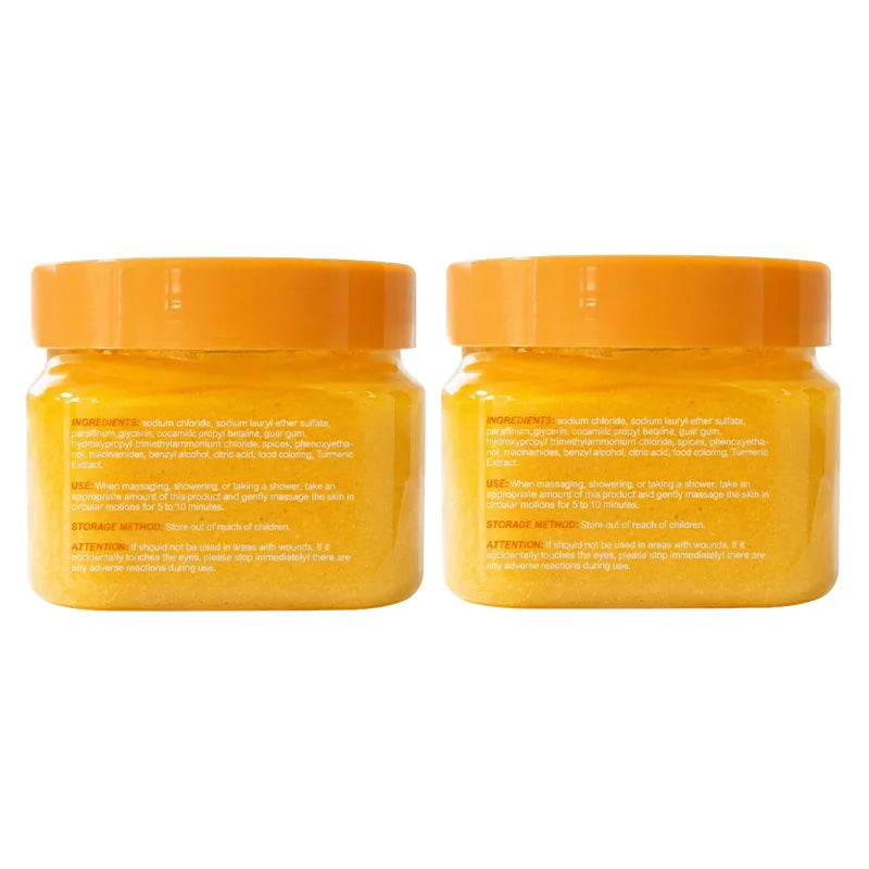 Amococo Turmeric Body Scrub for Exfoliating and Smooth Skin