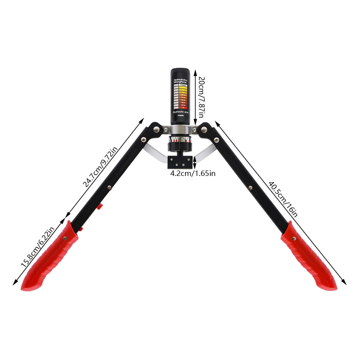 Hydraulic Power Twister Arm Strength Trainer For Upper Body Workouts