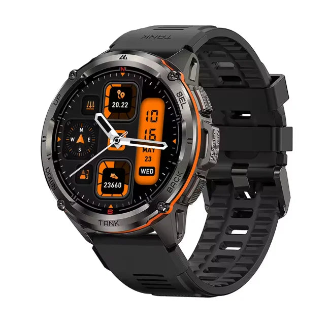 KOSPET TANK T3 Ultra Rugged GPS AMOLED Smartwatch for Men