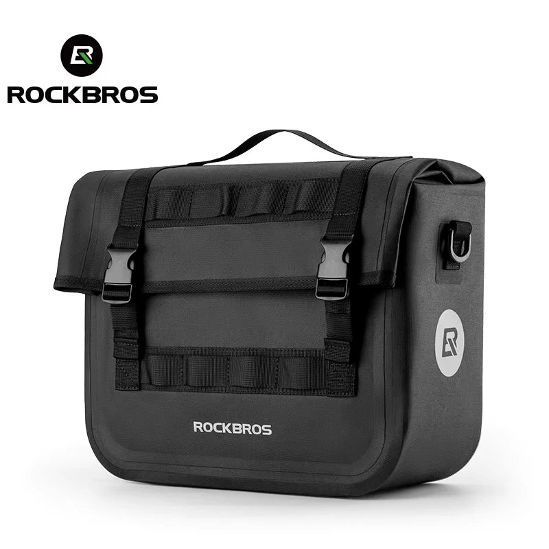 ROCKBROS Waterproof Foldable Bicycle Rear Rack Bag For MTB Travel