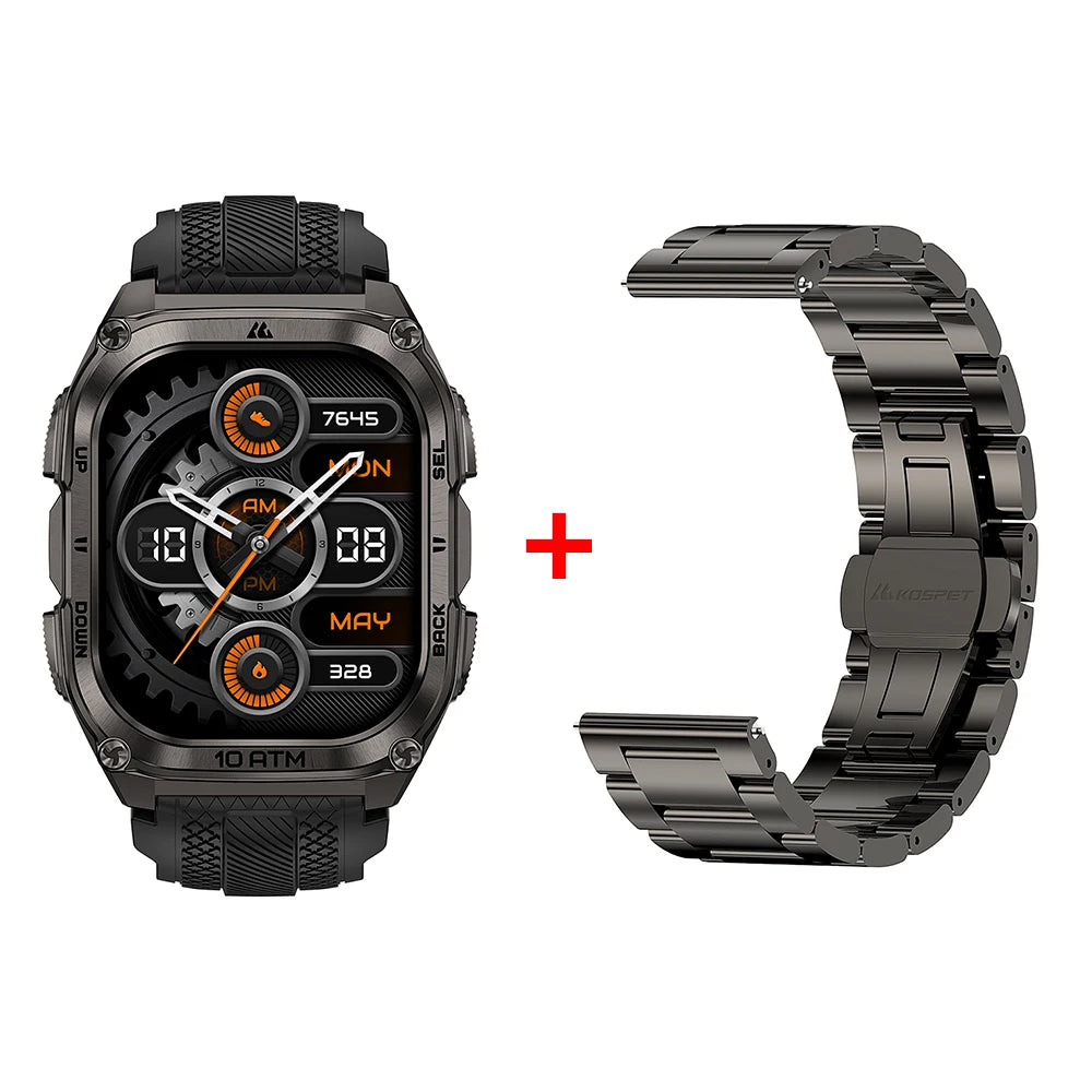 KOSPET Tank M4 Smartwatch With GPS And Health Monitoring