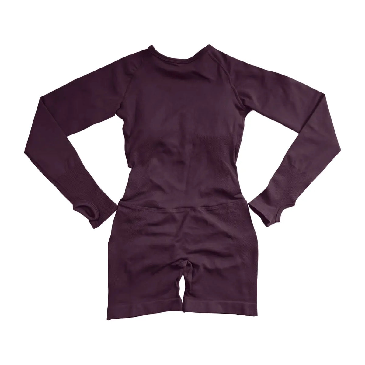 NCLAGEN Women's Seamless Long Sleeve Yoga Fitness Jumpsuit