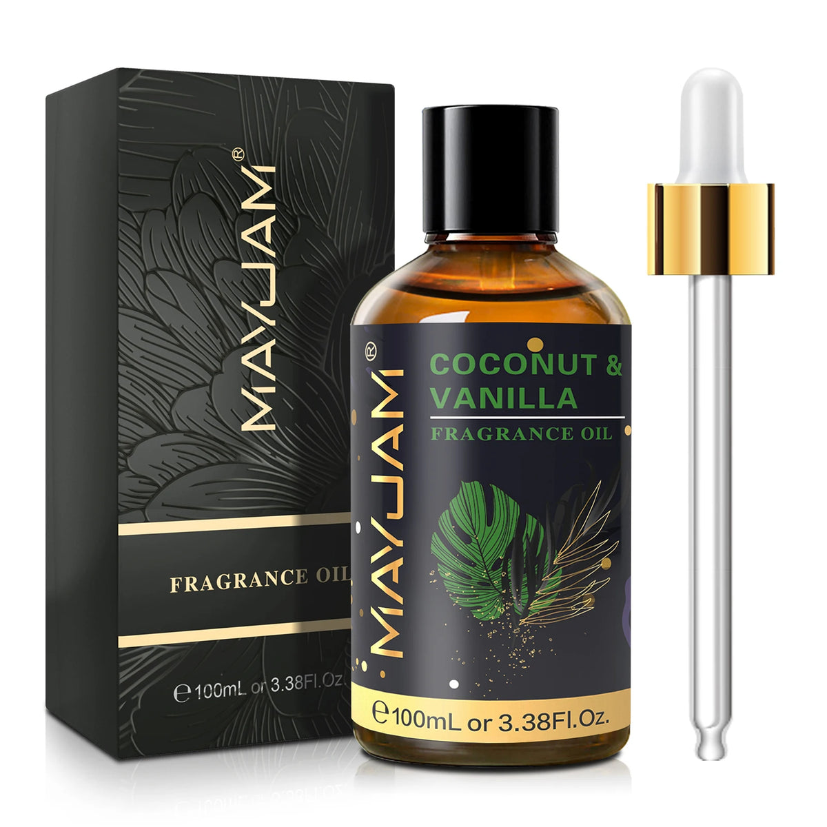 MAYJAM Fragrance Oils for Aromatherapy Diffusers, Candles and Soaps