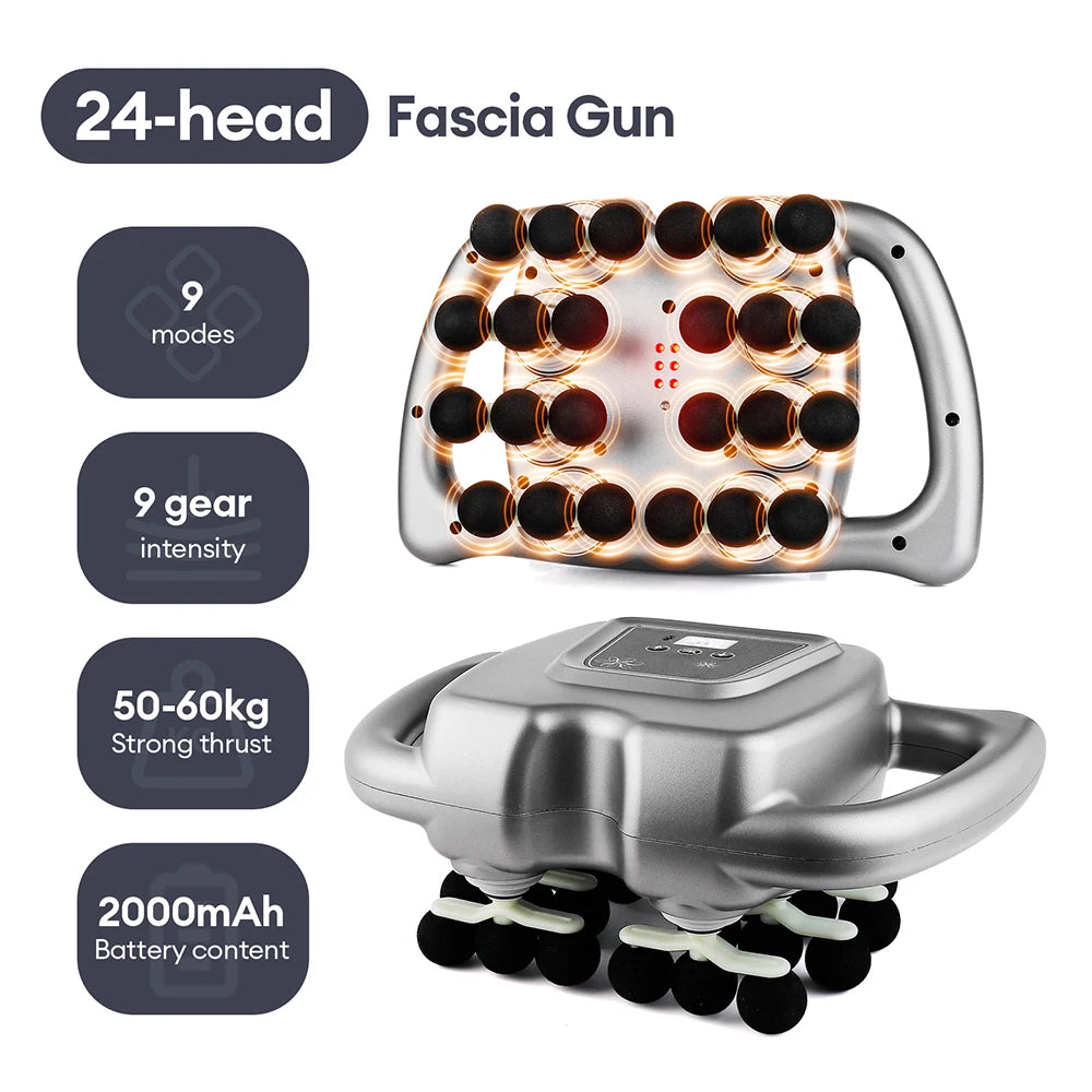 Foreverlily High Frequency Percussion Massage Gun For Muscle Relief