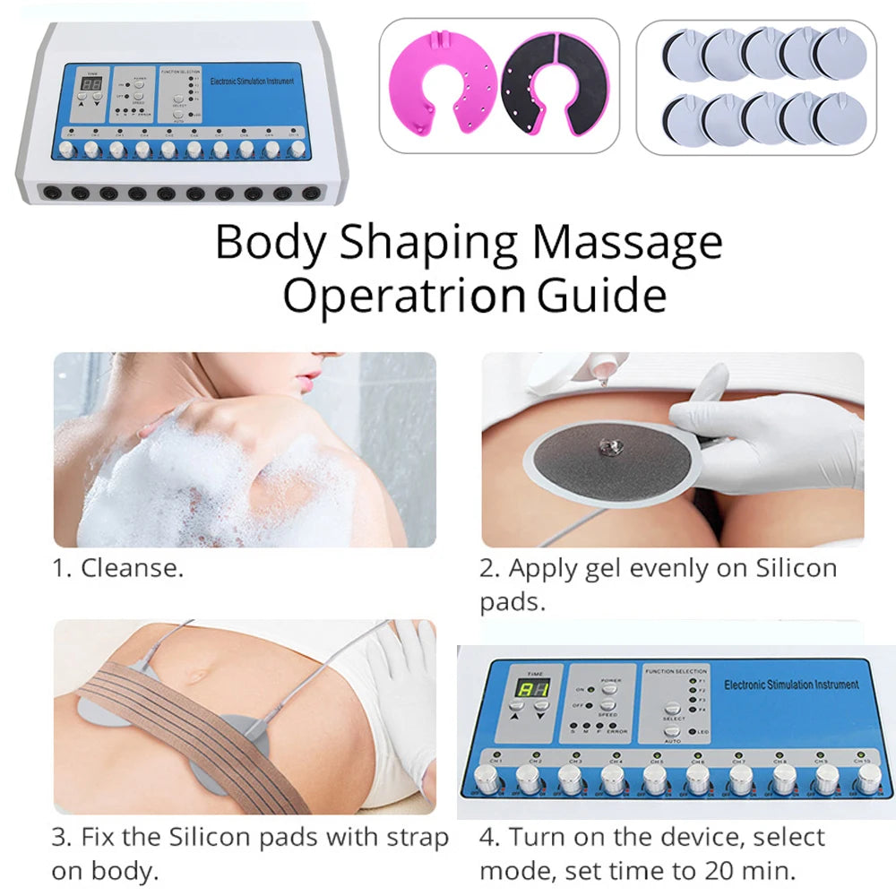 AOKO EMS Muscle Stimulator Electric Massage And Relaxation Machine