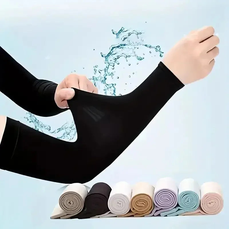 Cooling Arm Sleeves For Cycling And Outdoor Sun Protection