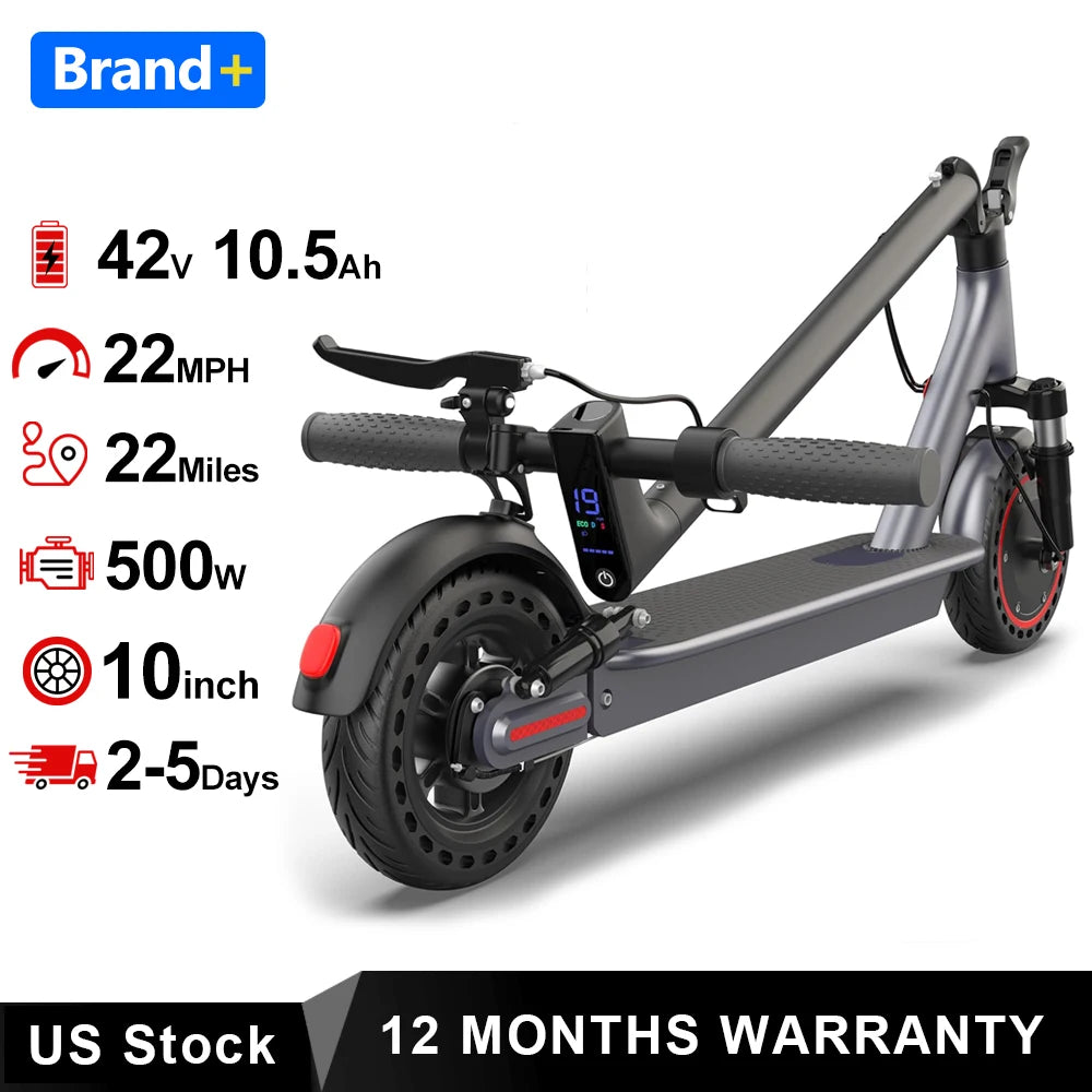 AOVOPRO Foldable Electric Scooter With Powerful Motor And App Control
