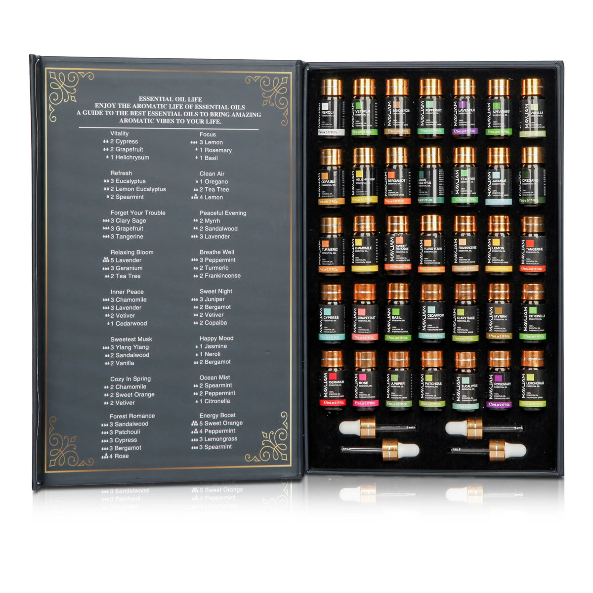 MAYJAM Essential Oils Set For Aromatherapy And DIY Candle Making