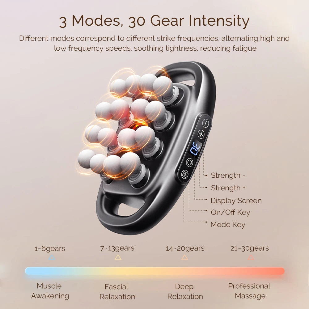 Foreverlily High Frequency Percussion Massage Gun For Muscle Relief