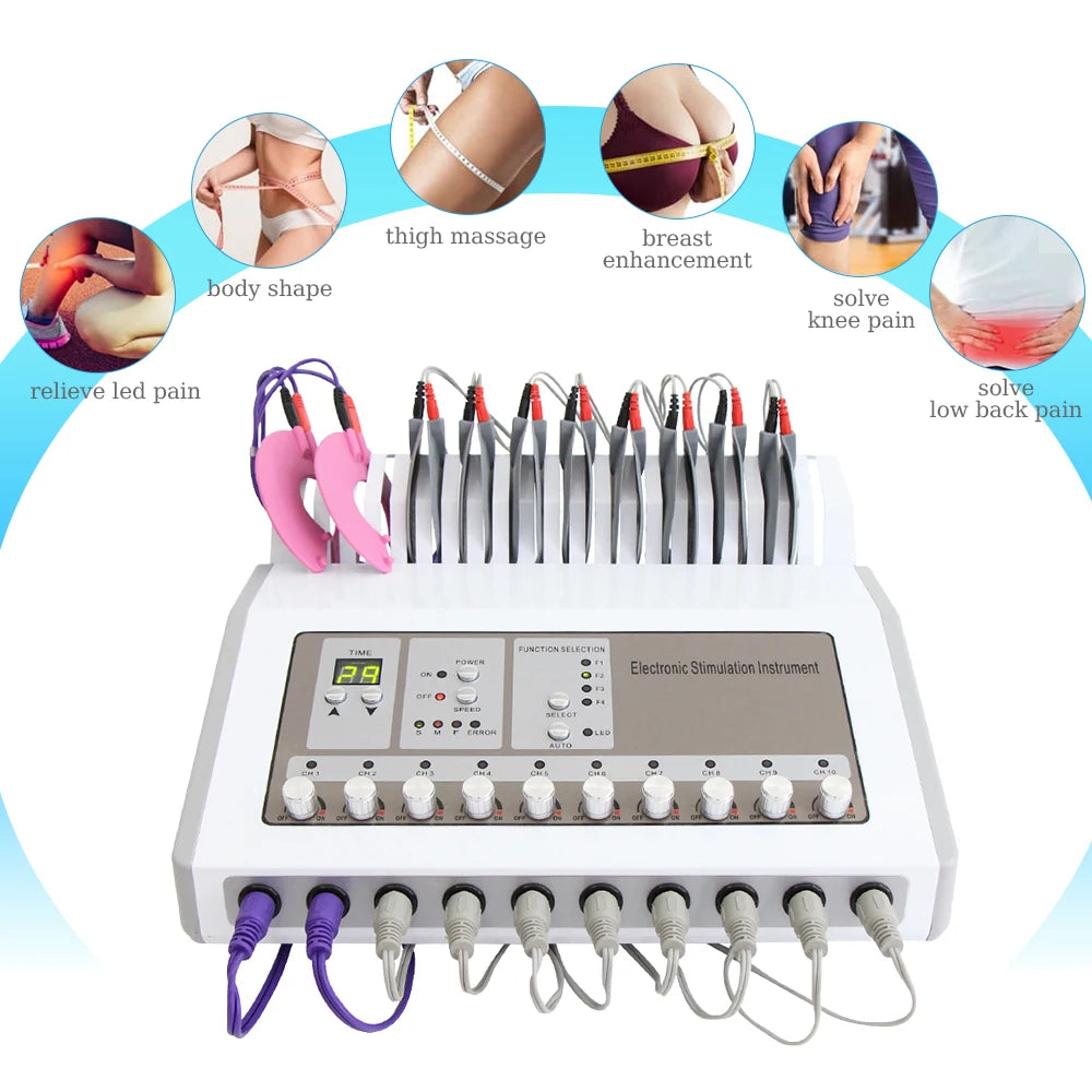 AOKO EMS Muscle Stimulator Electric Body Massager Machine
