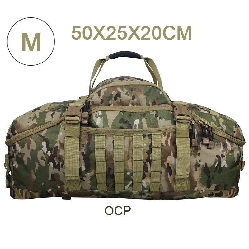 LQARMY Waterproof 3 Way Travel Duffel Bag For Fitness
