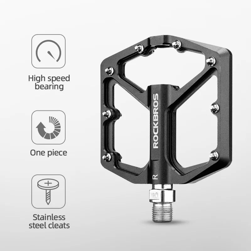 ROCKBROS Ultralight Aluminum Alloy Bike Pedals With Sealed Bearings