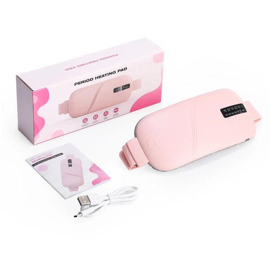 PASTSKY Electric Heating Vibration Waist Massage Belt For Cramps