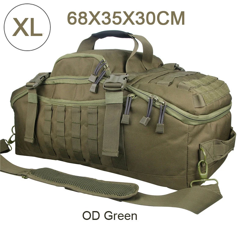 LQARMY Waterproof 3 Way Travel Duffel Bag For Fitness