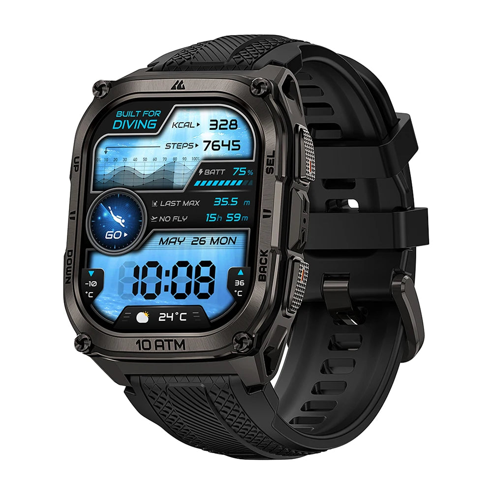 KOSPET Tank M4 Smartwatch With GPS And Health Monitoring