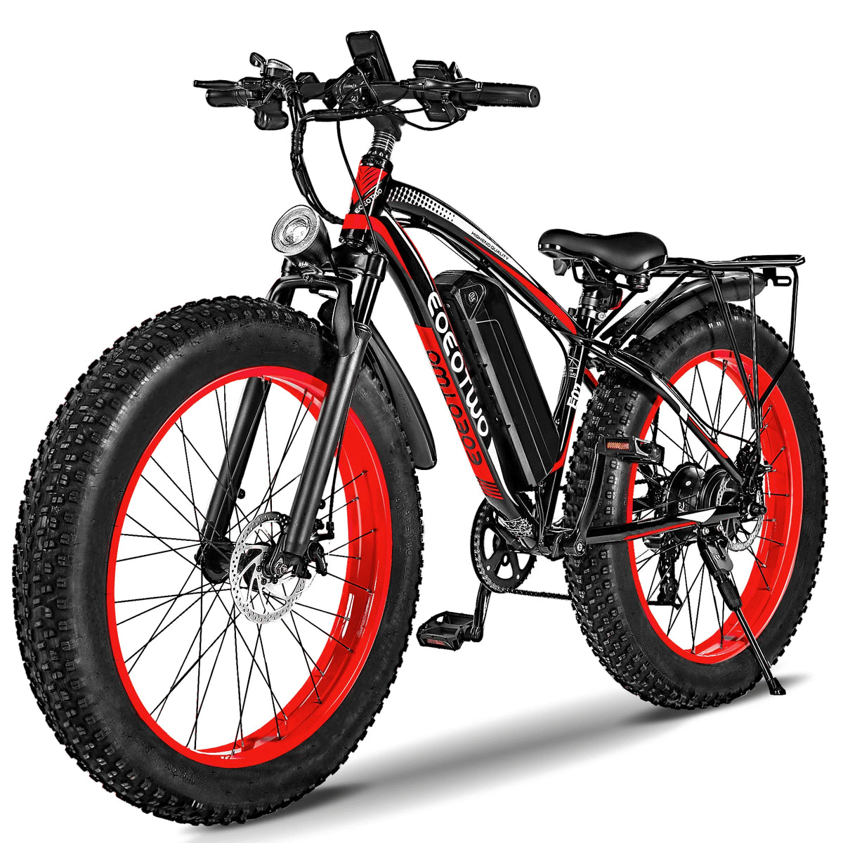 EOEOTWO Electric Mountain Bike With Removable Battery And Disc Brakes