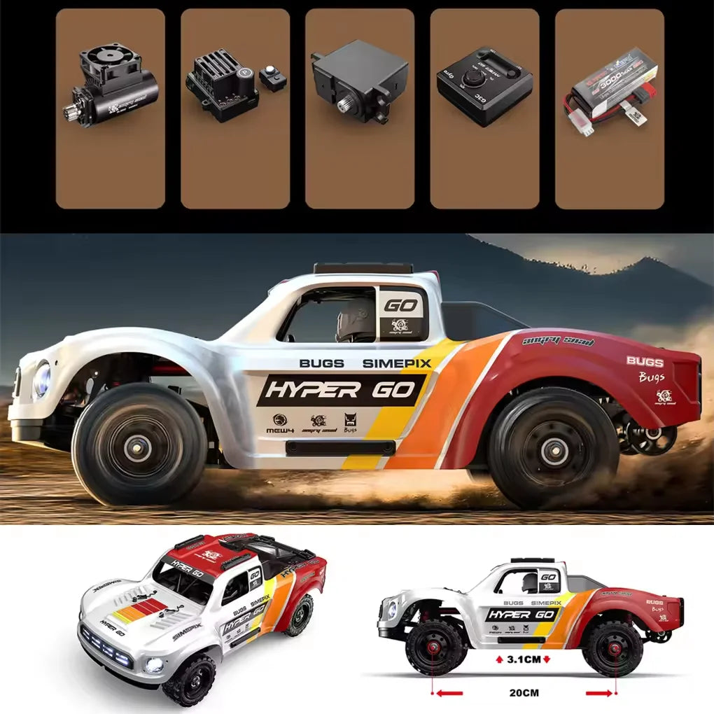 Mjx Hyper Go 14211 Brushless Rc Short Truck Remote Control