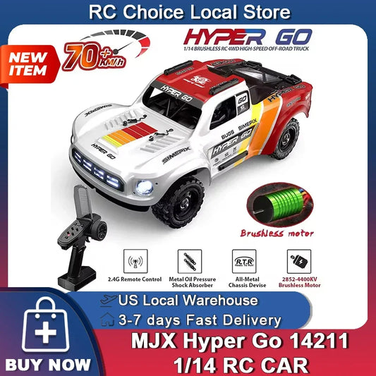 Mjx Hyper Go 14211 Brushless Rc Short Truck Remote Control