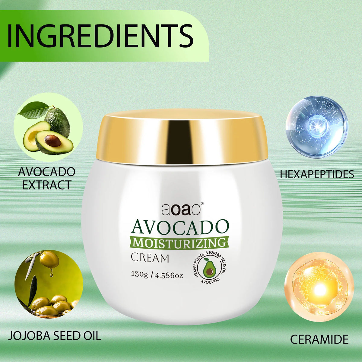 Aoao Avocado Niacinamide And Vitamin E Firming Face Moisturizer
