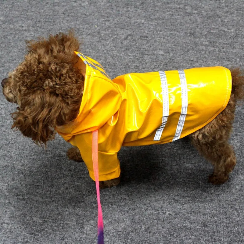 Waterproof Reflective Raincoat For Dogs And Cats Outdoor Pet Coat