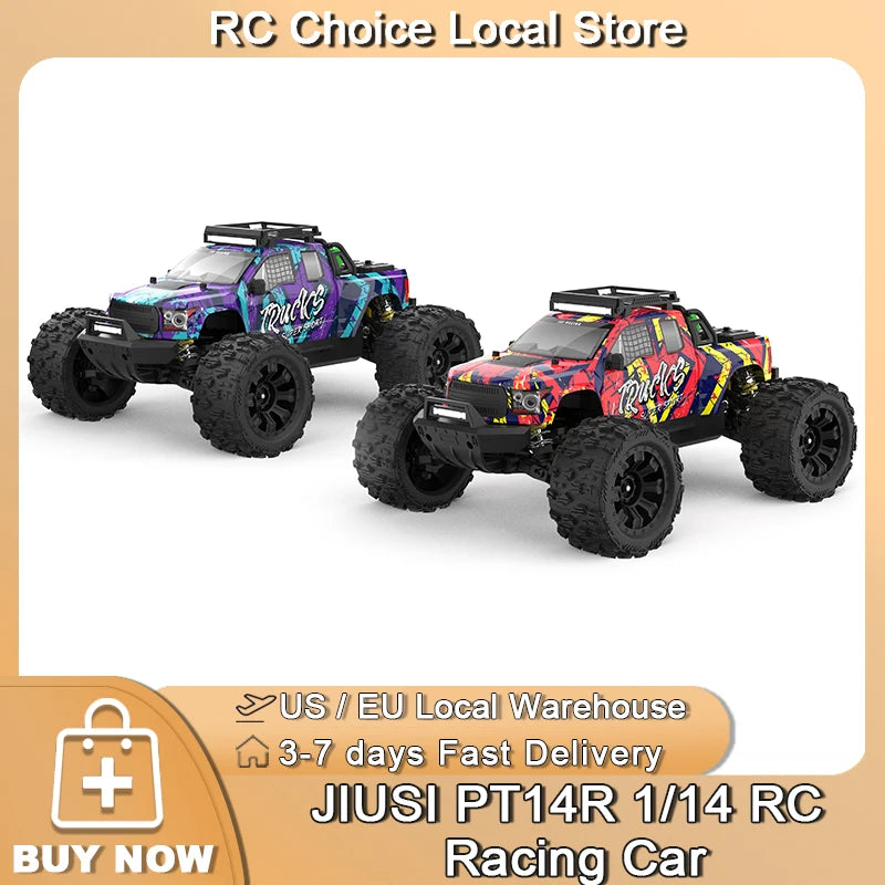 JIUSI PT14R V3 Brushless 4WD Off Road RC Racing Truck