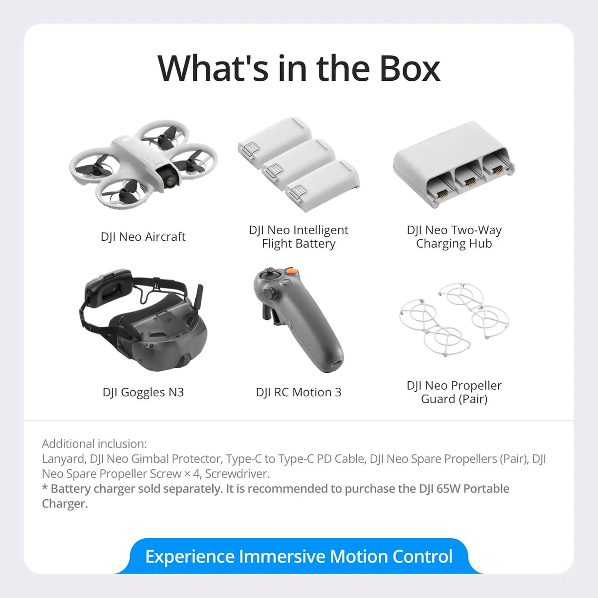 DJI Neo Mini Drone With 4K UHD Camera Smart Tracking