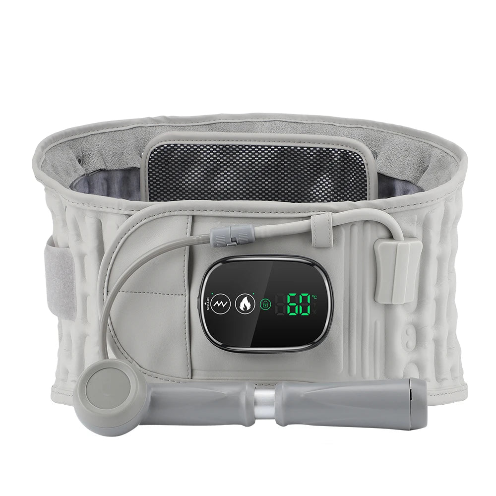 PASTSKY Rechargeable Lumbar Traction Back Massage Heating Support