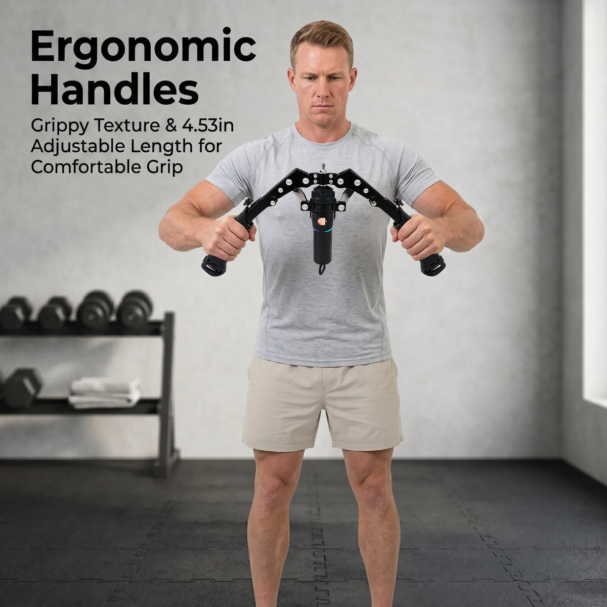 Hydraulic Power Twister Arm Strength Trainer For Upper Body Workouts