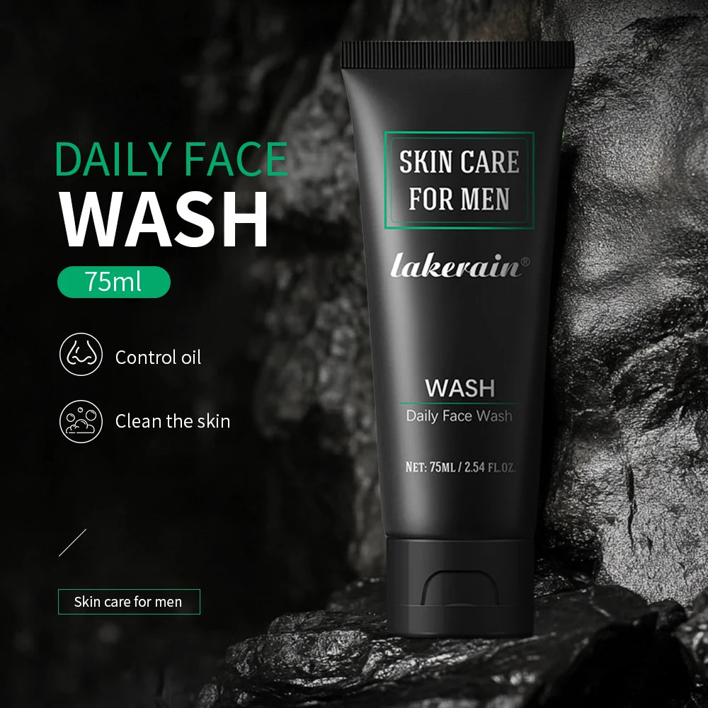 Ibcccndc Men's Deep Cleansing Skincare and Hydration Grooming Set